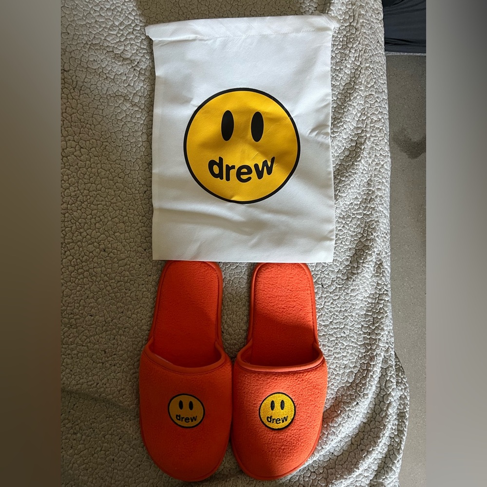 COPY - Drew house slippers L/XL brand new Orange